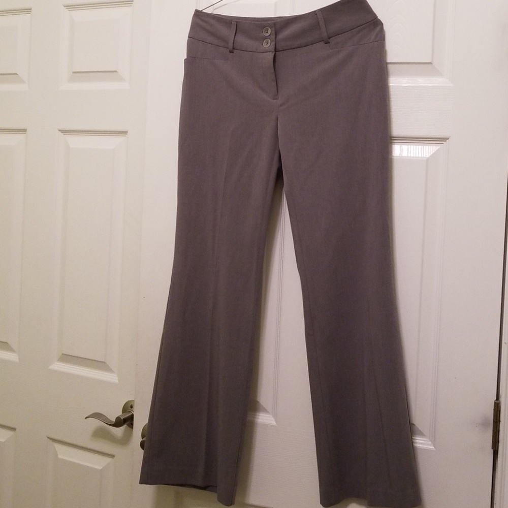 Rafaella Petite 2P Gray Slacks